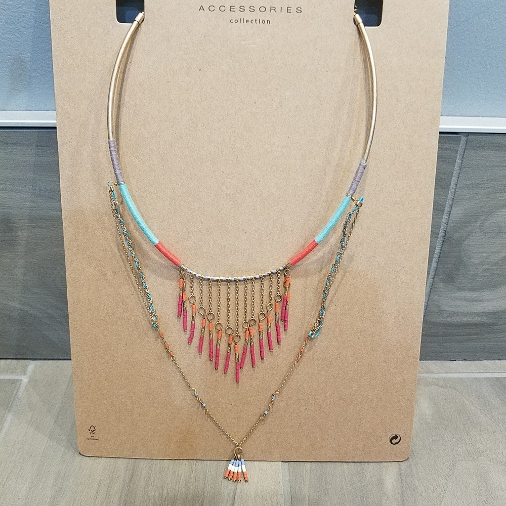 ZARA BOHO CHIC NECKLACE NWT